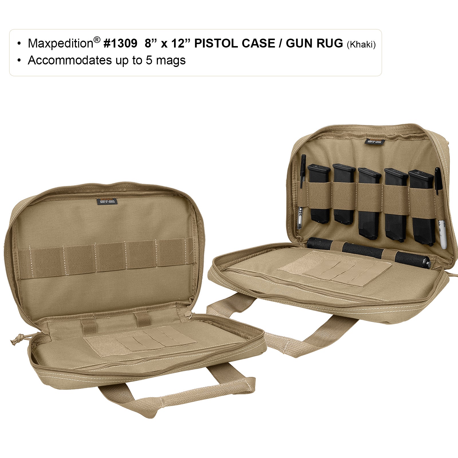 8" x 12" Padded Pistol Case/Gun Rug (Buy 1 Get 1 Free. Mix and Match in Multiples of 2. All Sales Final.) - Image 4