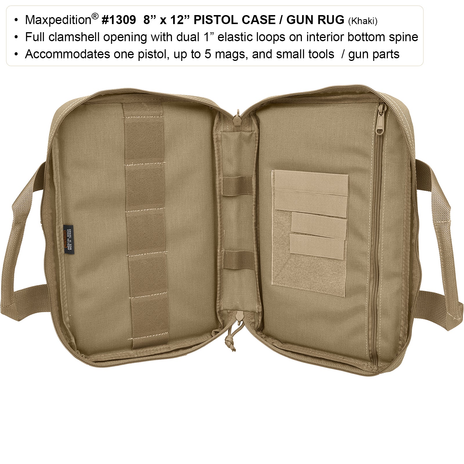 8" x 12" Padded Pistol Case/Gun Rug (Buy 1 Get 1 Free. Mix and Match in Multiples of 2. All Sales Final.) - Image 5