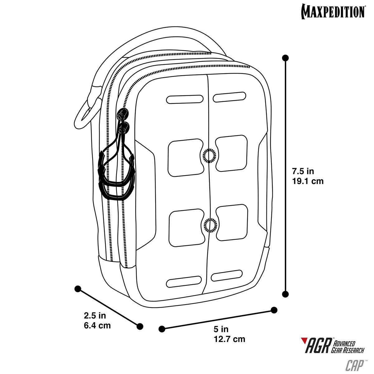 CAP Compact Admin Pouch (CLOSEOUT SALE. FINAL SALE.) - Image 10