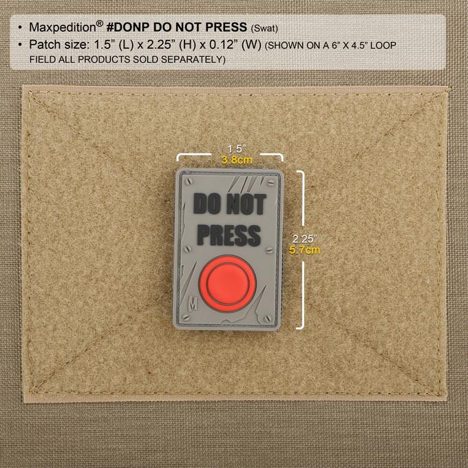 Do Not Press Morale Patch - Image 5