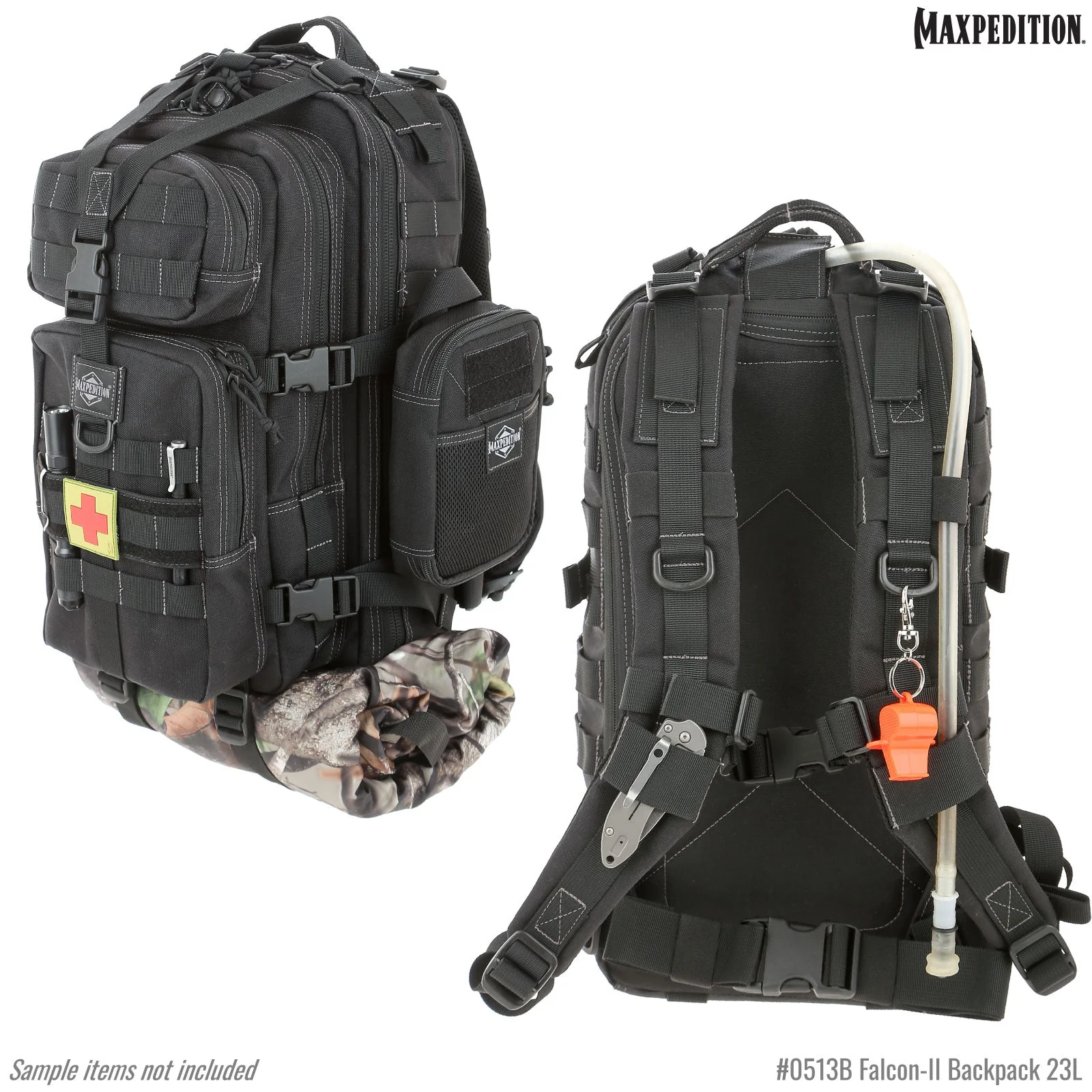 Falcon-II Backpack 23L (Buy 1 Get 1 Free. Mix and Match in Multiples of 2. All Sales Final.) - Image 13