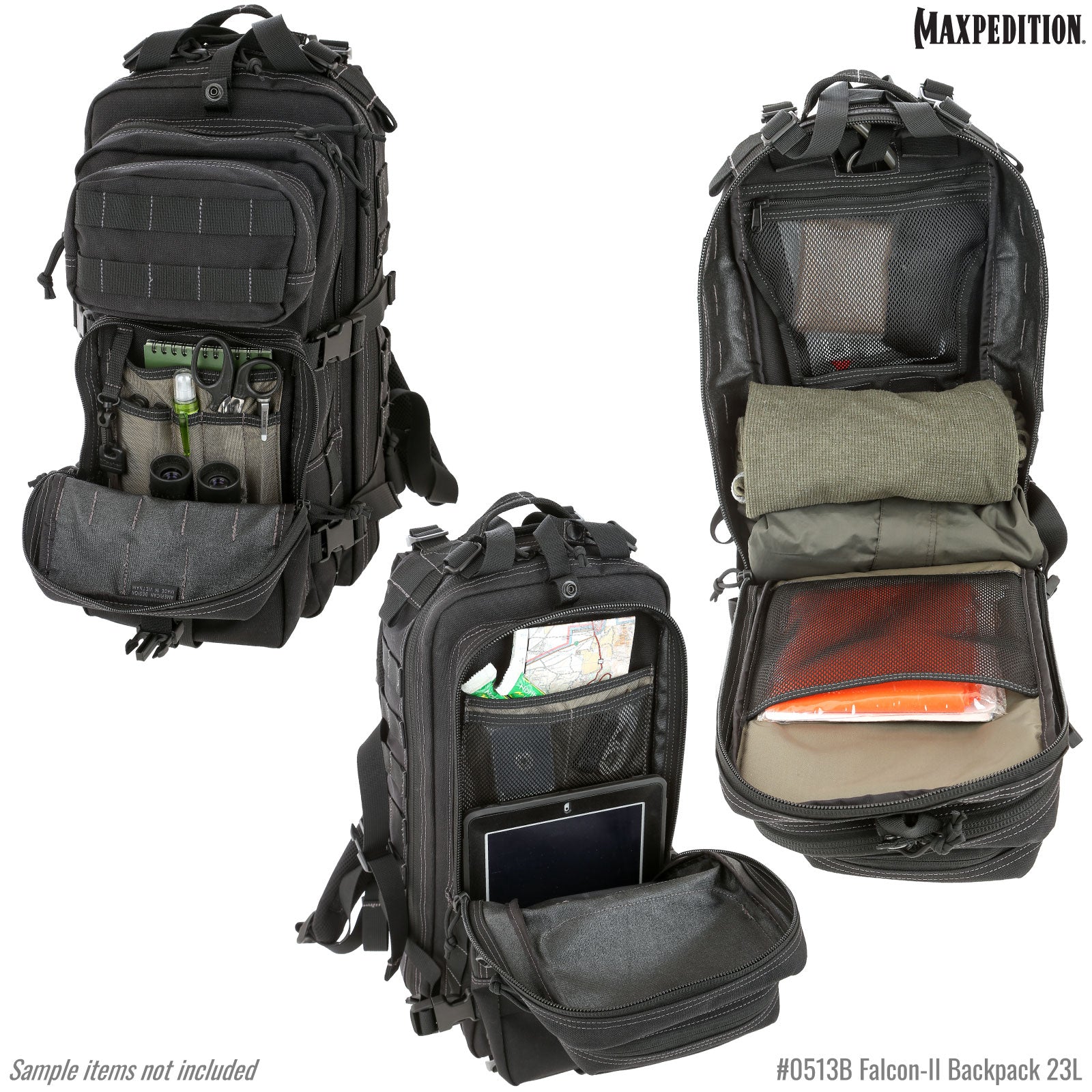 Falcon-II Backpack 23L (Buy 1 Get 1 Free. Mix and Match in Multiples of 2. All Sales Final.) - Image 14