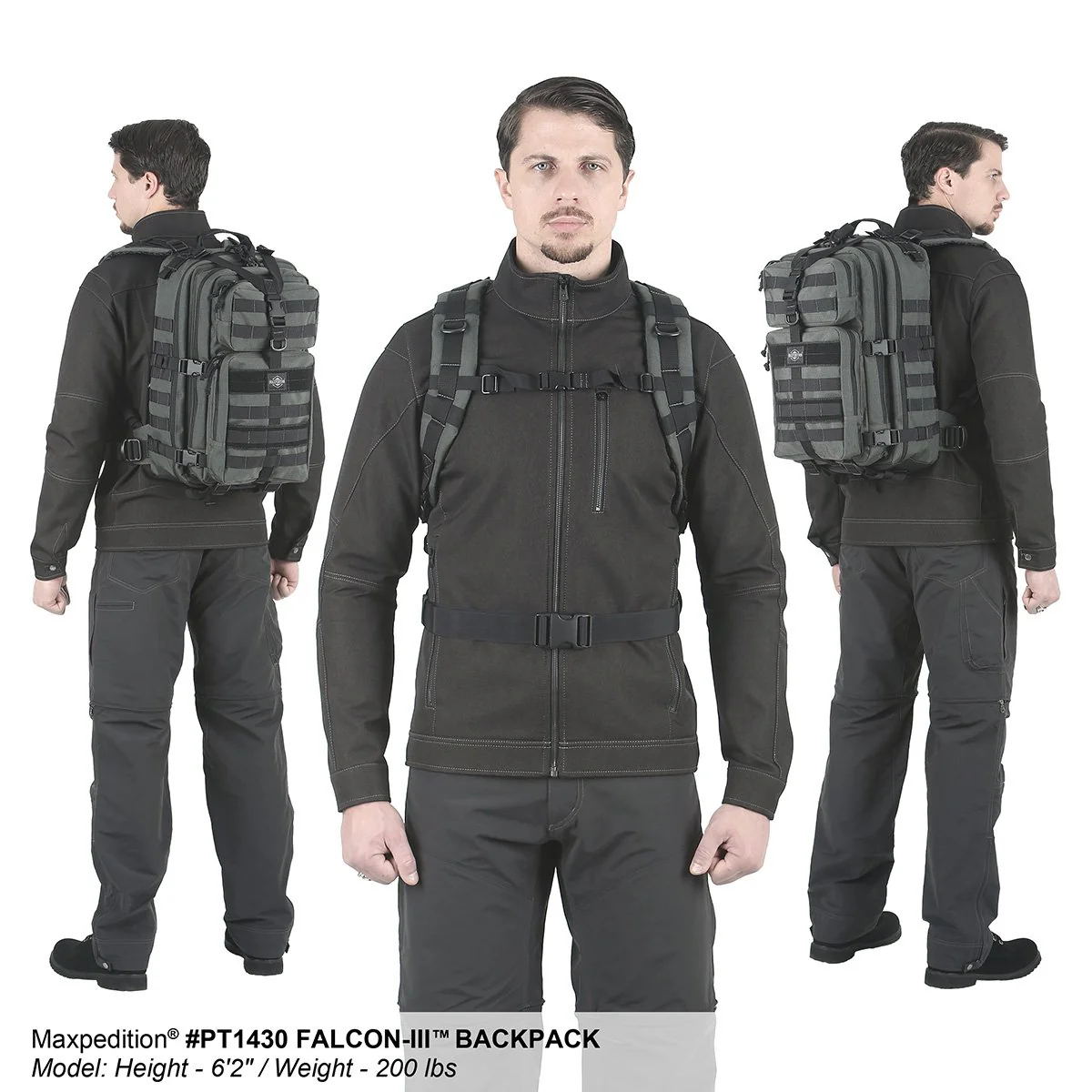Falcon-III Backpack 35L (Buy 1 Get 1 Free. Mix and Match in Multiples of 2. All Sales Final.) - Image 18