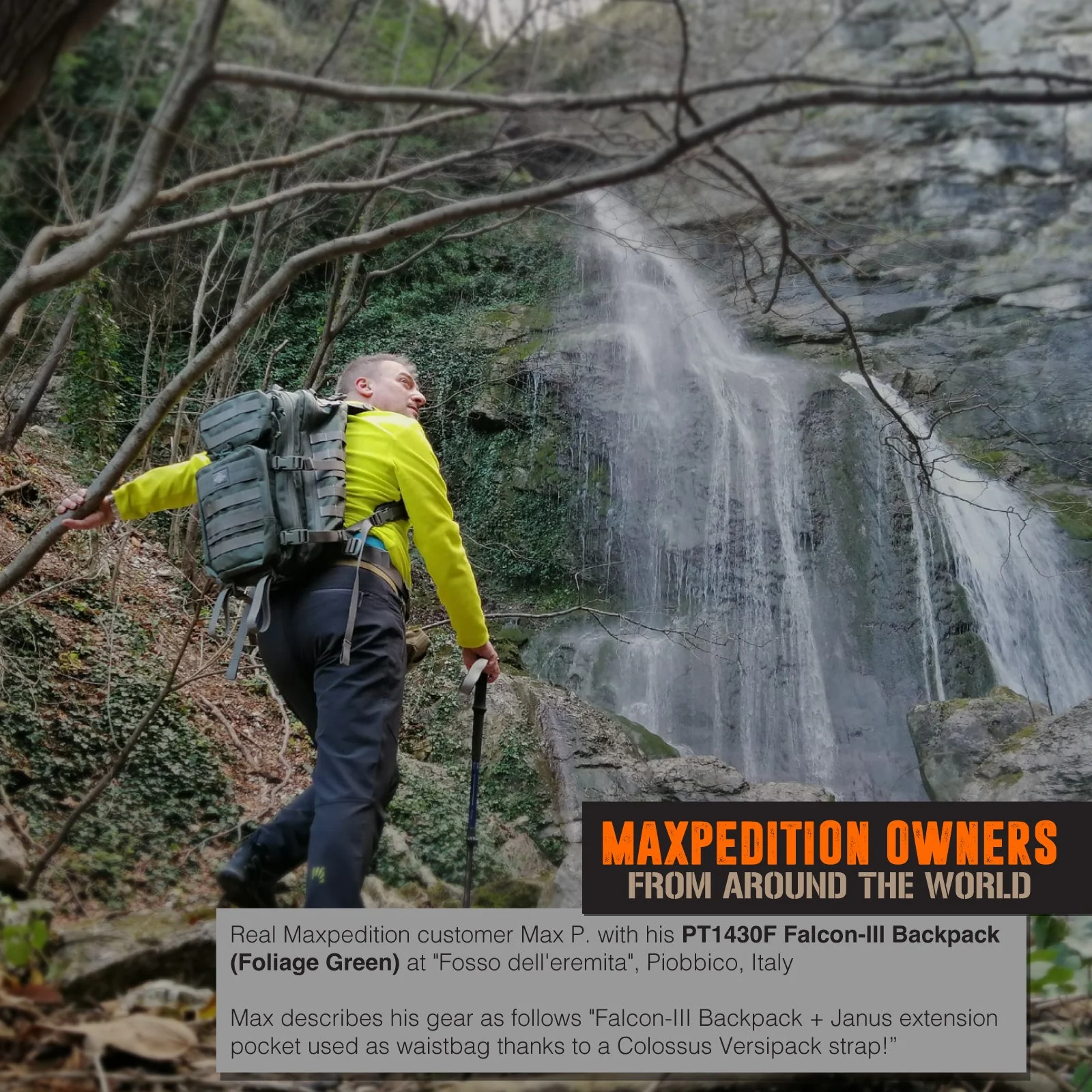 Falcon-III Backpack 35L (Buy 1 Get 1 Free. Mix and Match in Multiples of 2. All Sales Final.) - Image 6