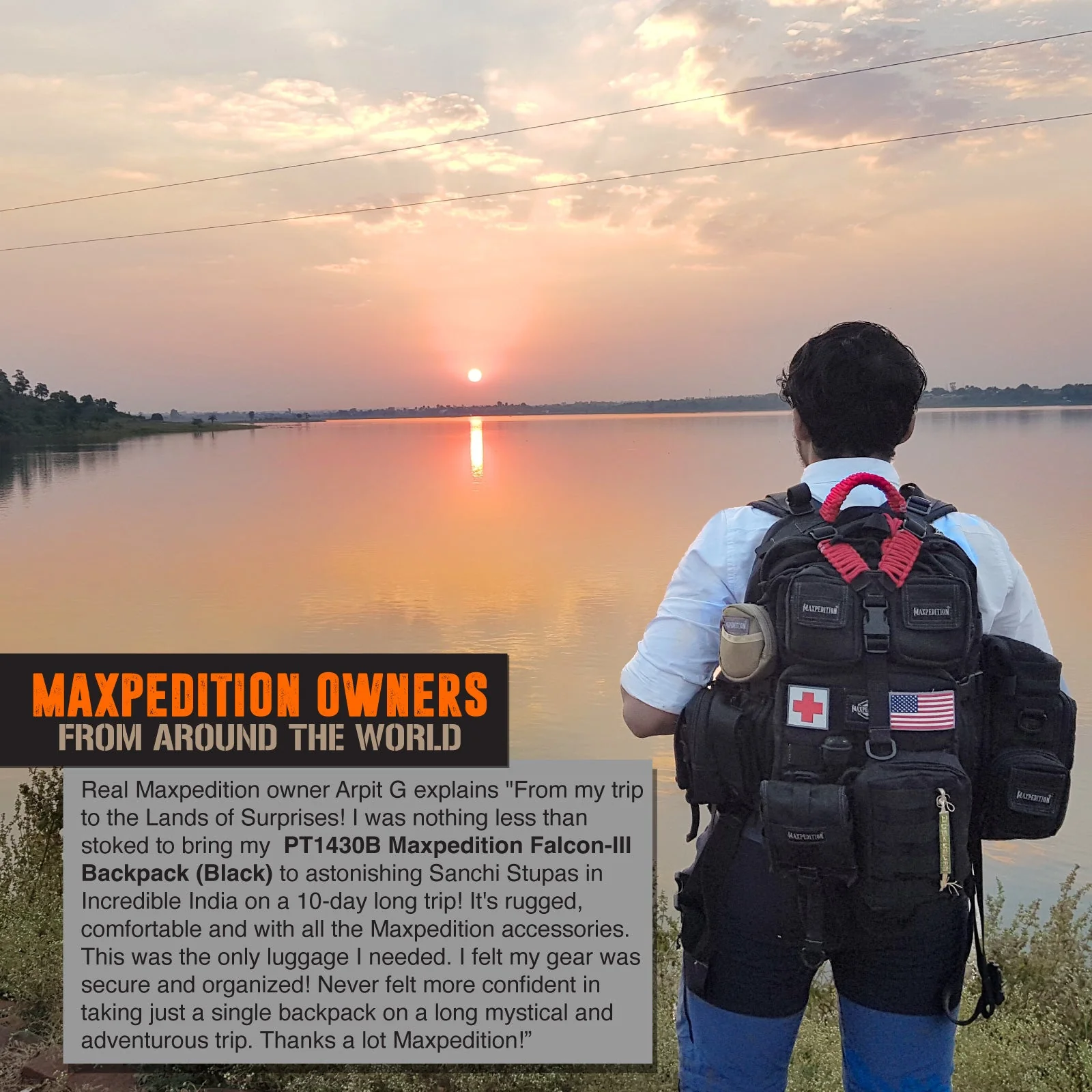 Falcon-III Backpack 35L (Buy 1 Get 1 Free. Mix and Match in Multiples of 2. All Sales Final.) - Image 7