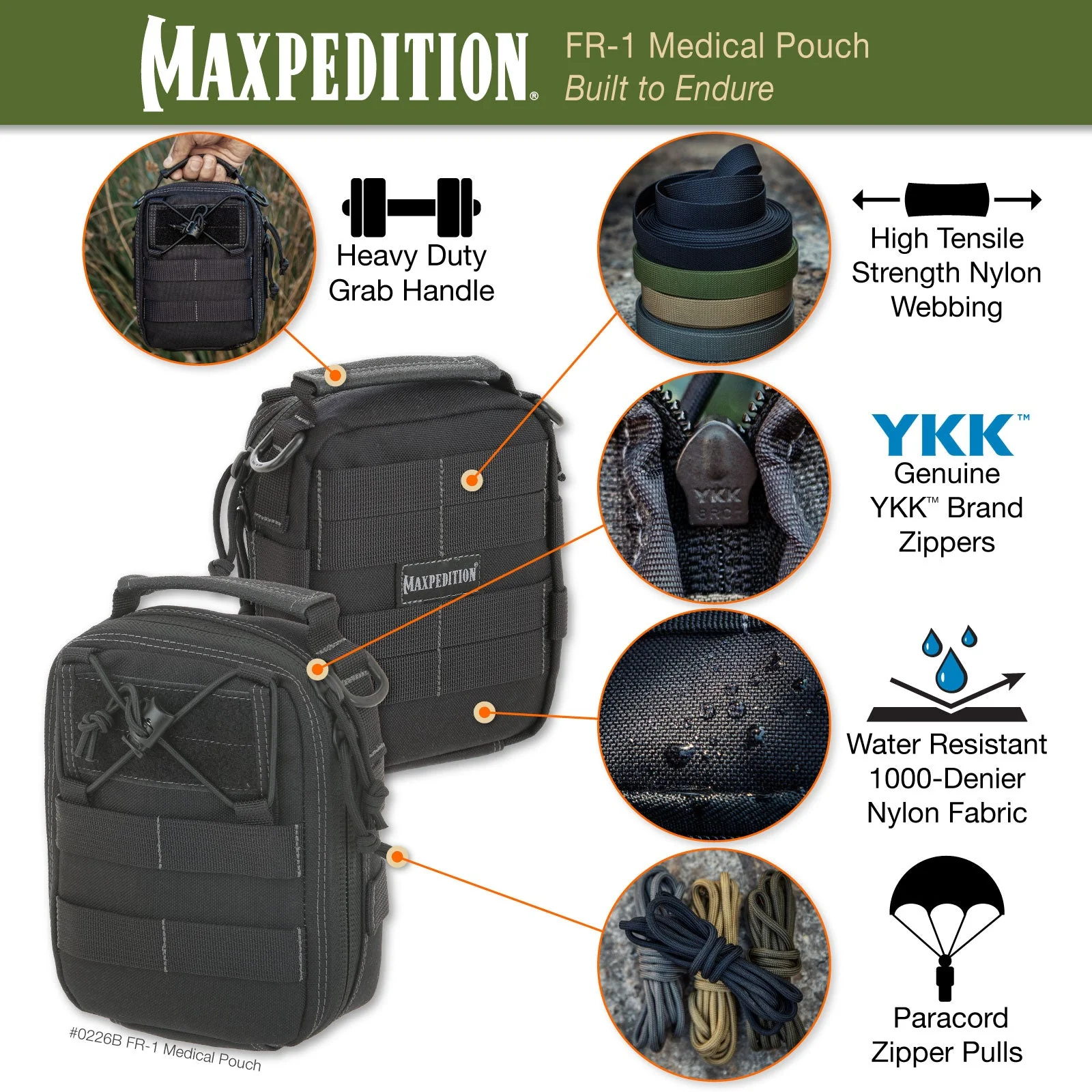 FR-1 Medical Pouch (Buy 1 Get 1 Free. Mix and Match in Multiples of 2. All Sales Final.) - Image 3