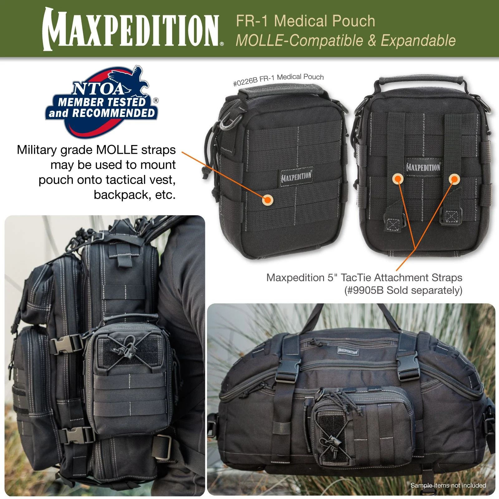 FR-1 Medical Pouch (Buy 1 Get 1 Free. Mix and Match in Multiples of 2. All Sales Final.) - Image 6