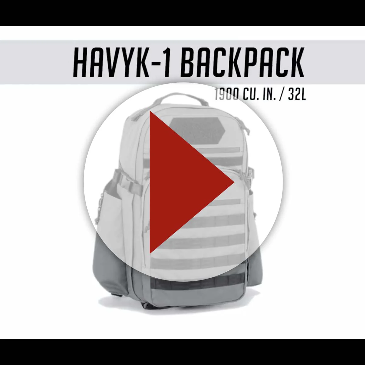 HAVYK-1 Backpack 32L (CLOSEOUT SALE. FINAL SALE.) - Image 3