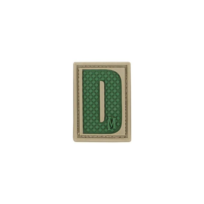 Letter D Morale Patch - Image 2