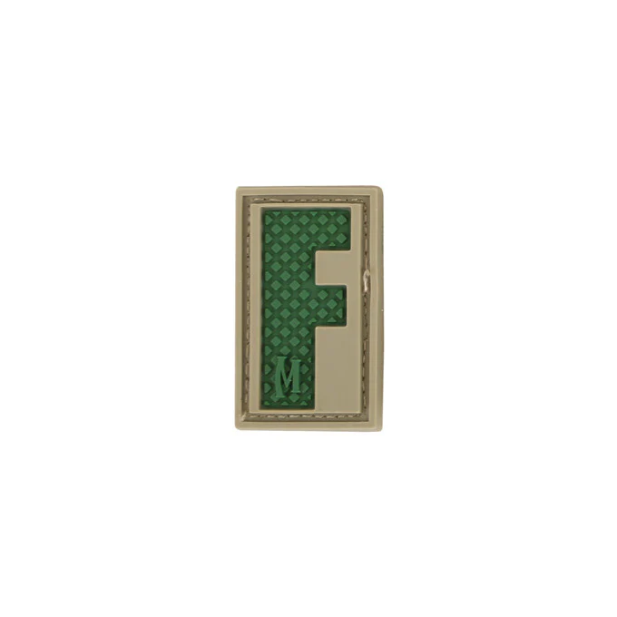Letter F Morale Patch - Image 2