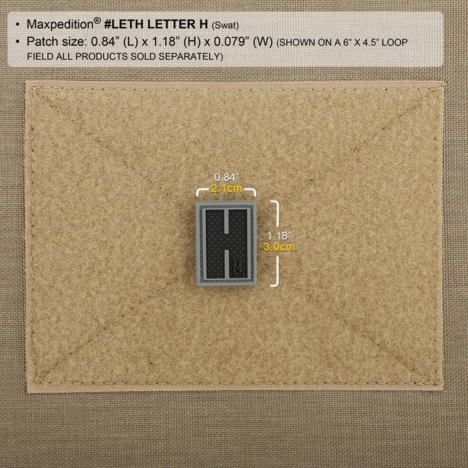 Letter H Morale Patch - Image 4