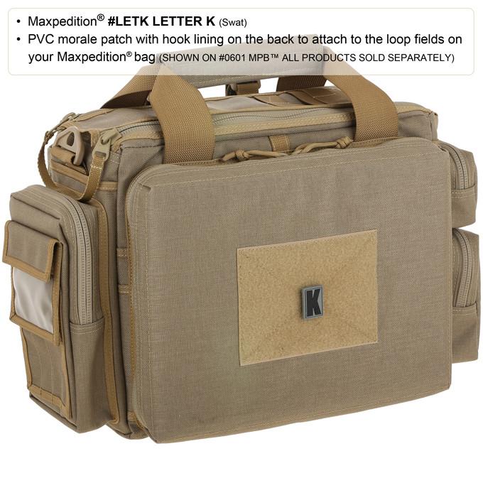 Letter K Morale Patch - Image 2