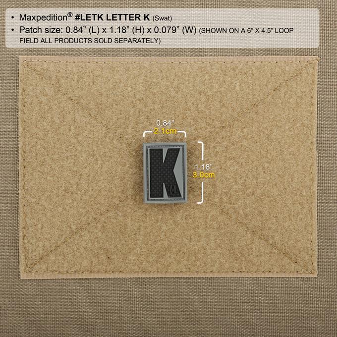 Letter K Morale Patch - Image 3