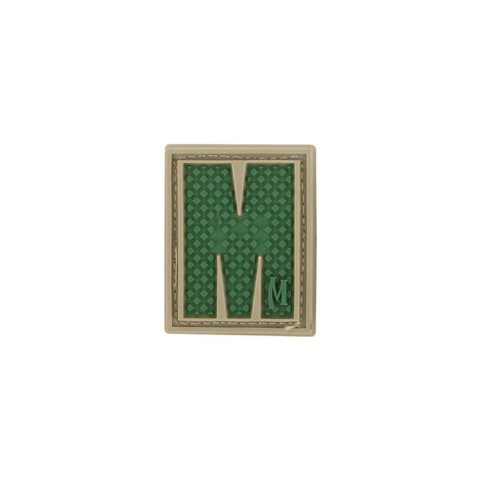 Letter M Morale Patch