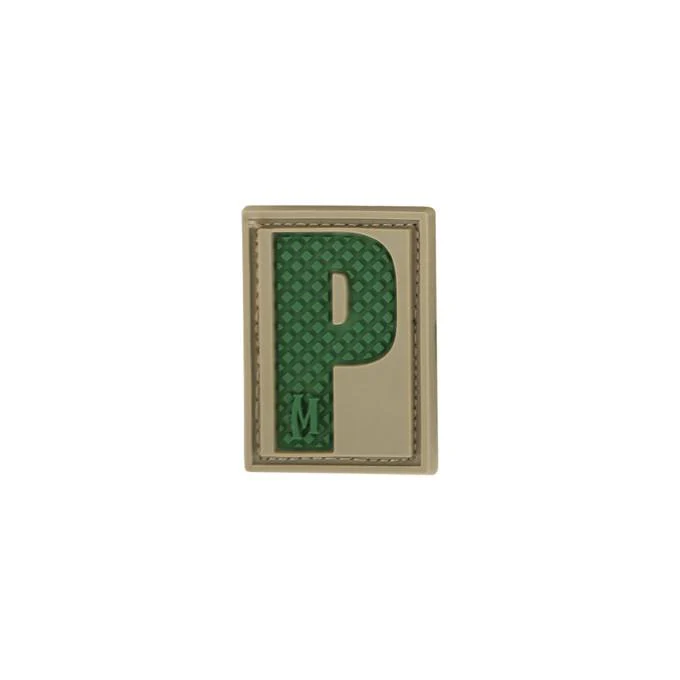 Letter P Morale Patch - Image 2