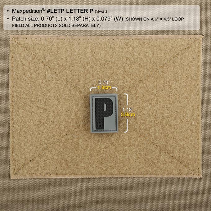 Letter P Morale Patch - Image 4
