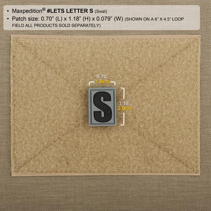 Letter S Morale Patch - Image 3