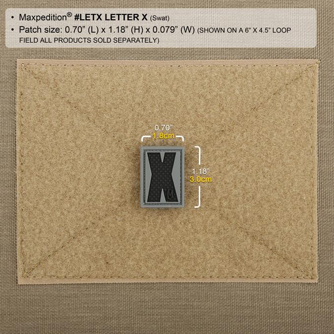 Letter X Morale Patch - Image 4
