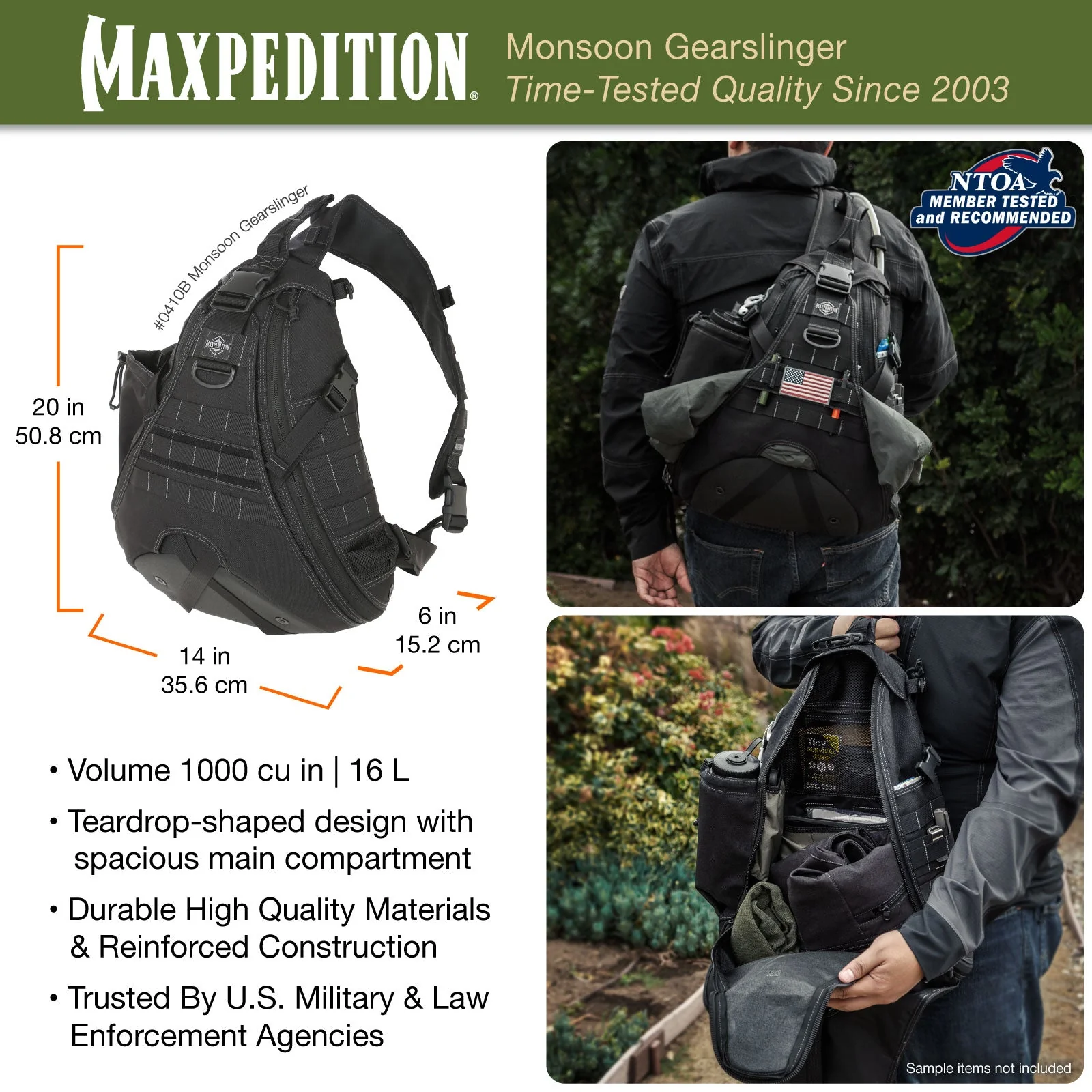 Monsoon Gearslinger (Buy 1 Get 1 Free. Mix and Match in Multiples of 2. All Sales Final.) - Image 3