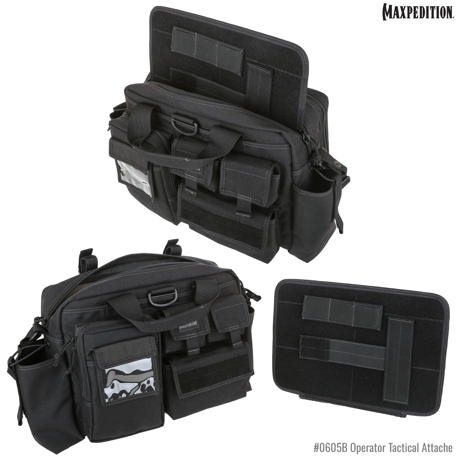 Operator Tactical Attache (Black) (Buy 1 Get 1 Free. Mix and Match in Multiples of 2. All Sales Final.) - Image 6