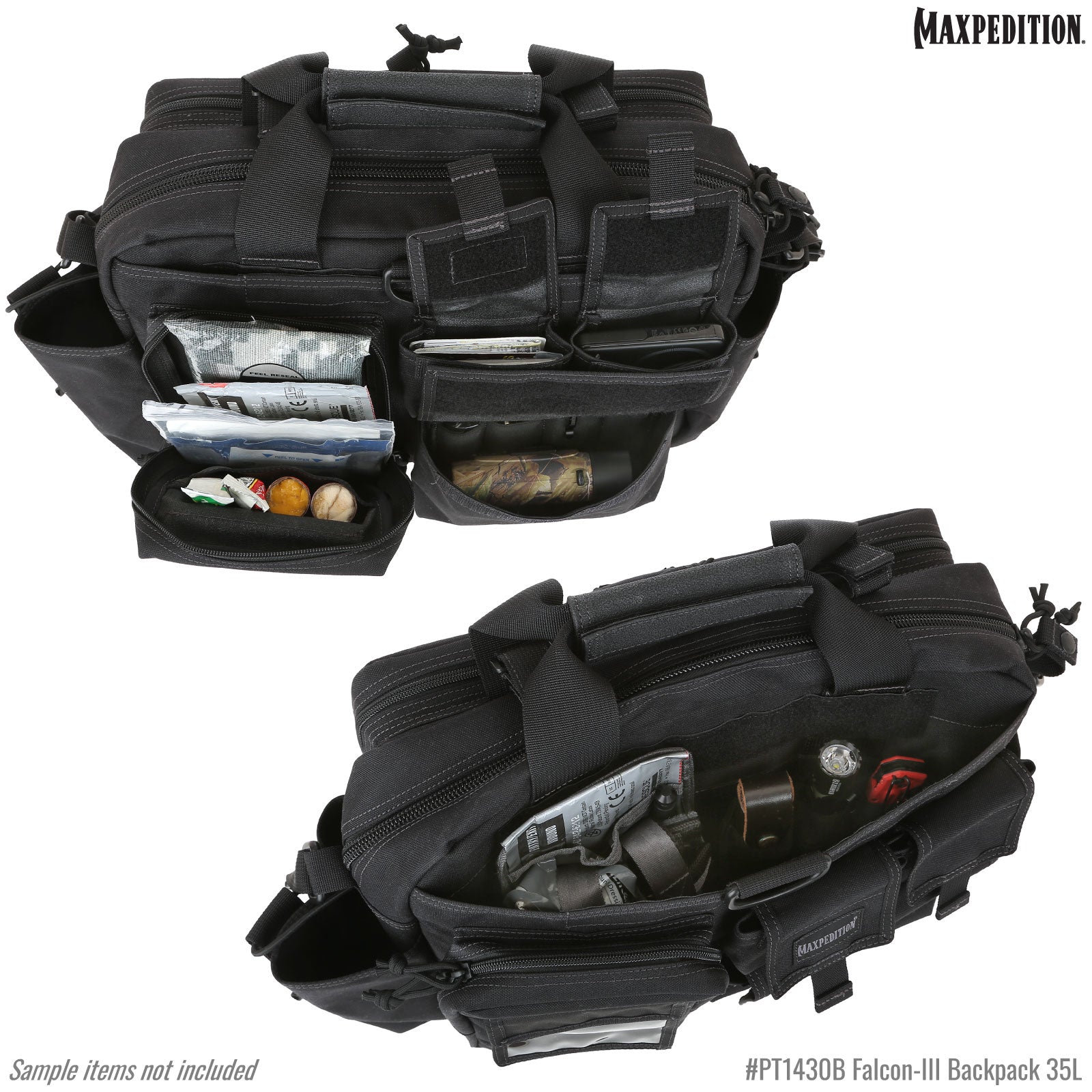 Operator Tactical Attache (Black) (Buy 1 Get 1 Free. Mix and Match in Multiples of 2. All Sales Final.) - Image 9
