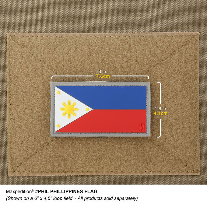 Philippines Flag Morale Patch - Image 4