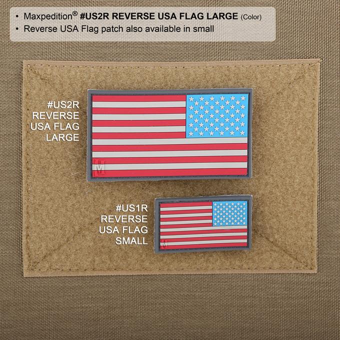 Reverse USA Flag Morale Patch (Large) - Image 5