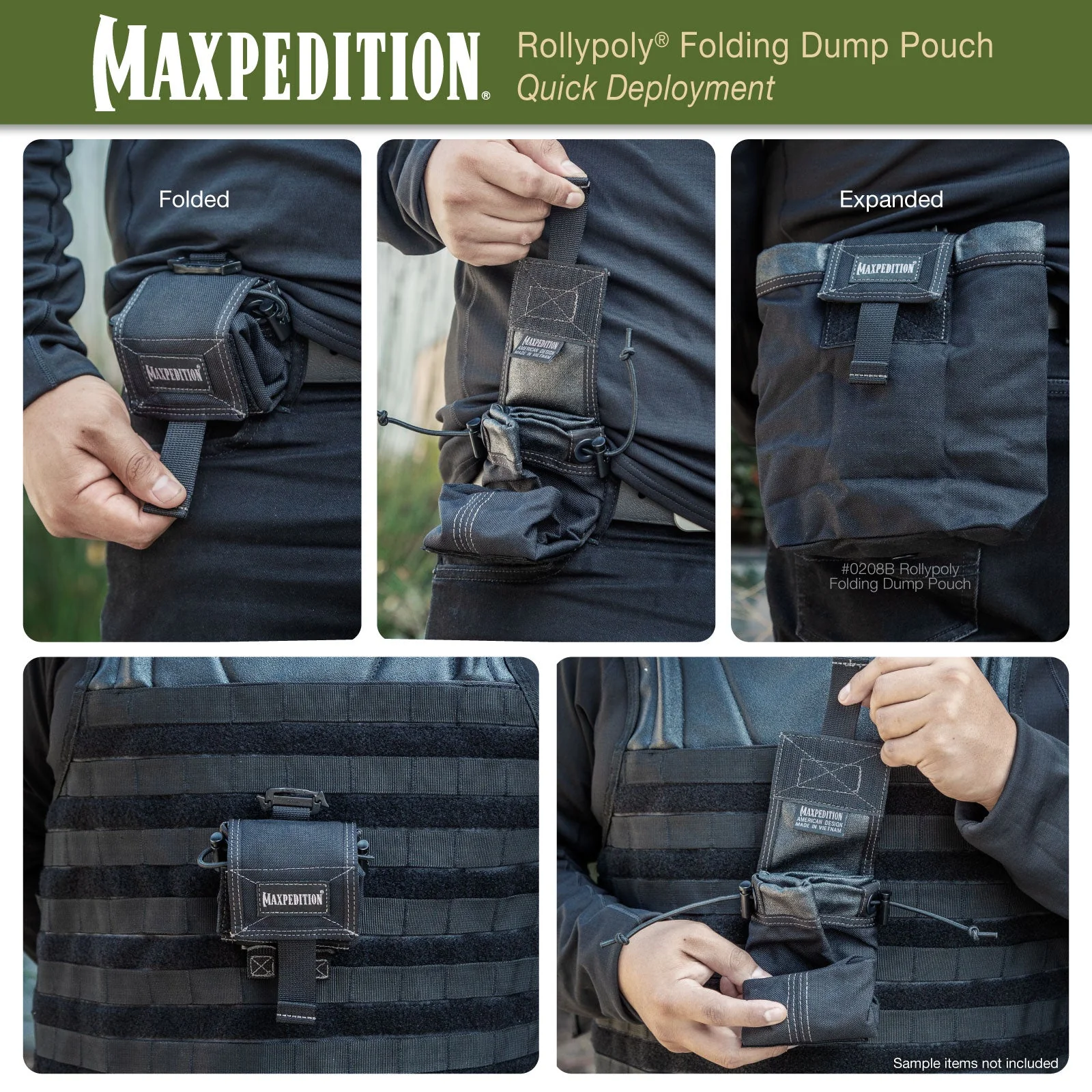Rollypoly Folding Dump Pouch - Image 10