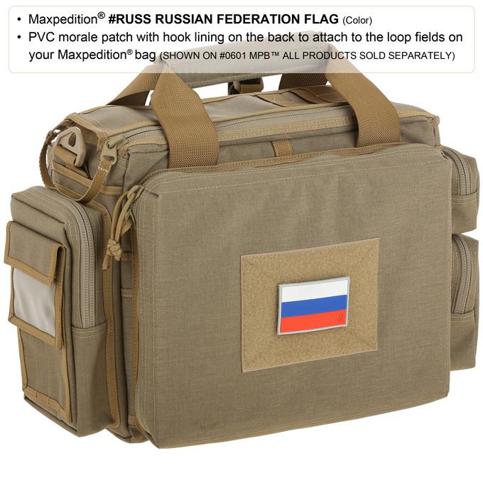 Russian Federation Flag Morale Patch - Image 2