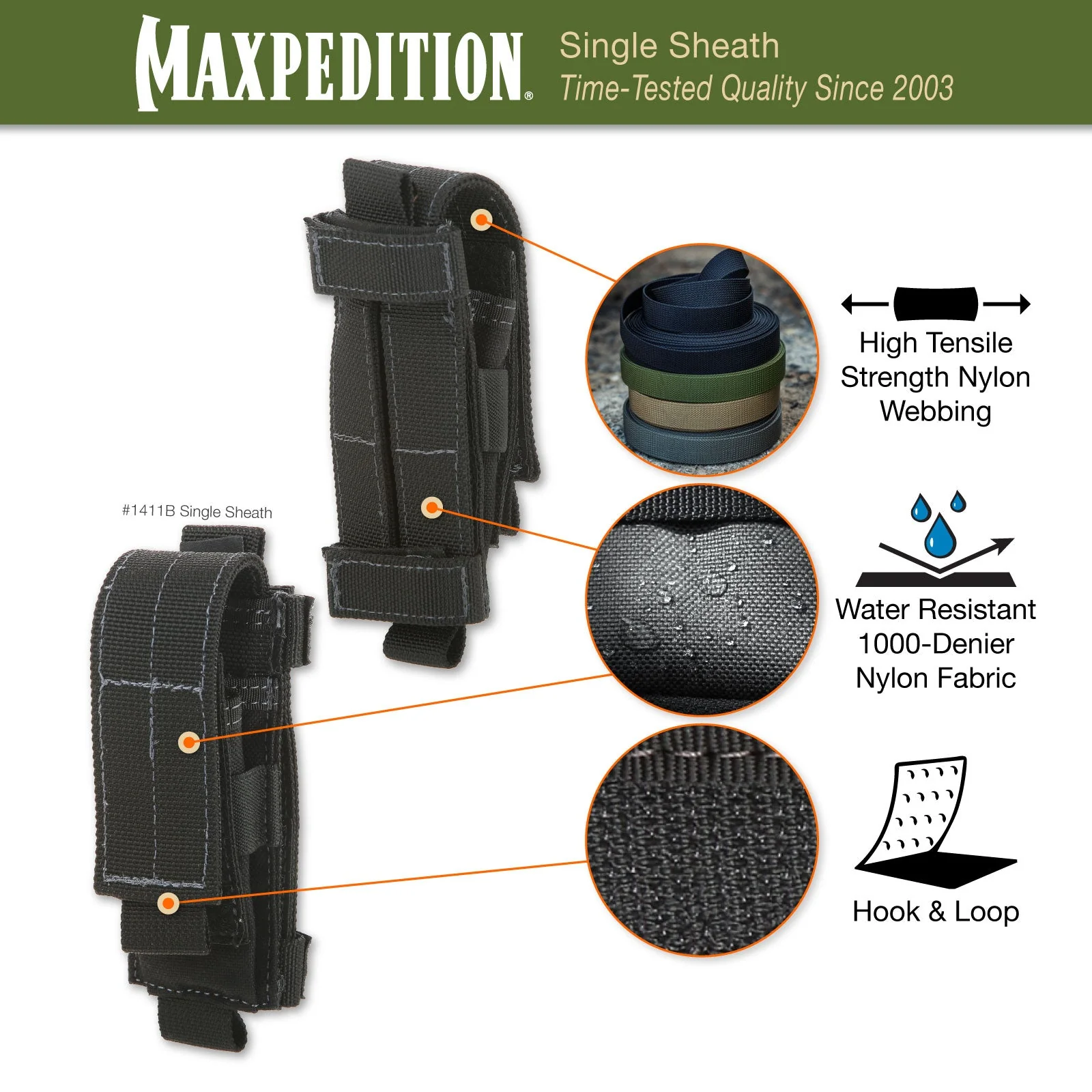 Single Sheath (Buy 1 Get 1 Free. Mix and Match in Multiples of 2. All Sales Final.) - Image 4