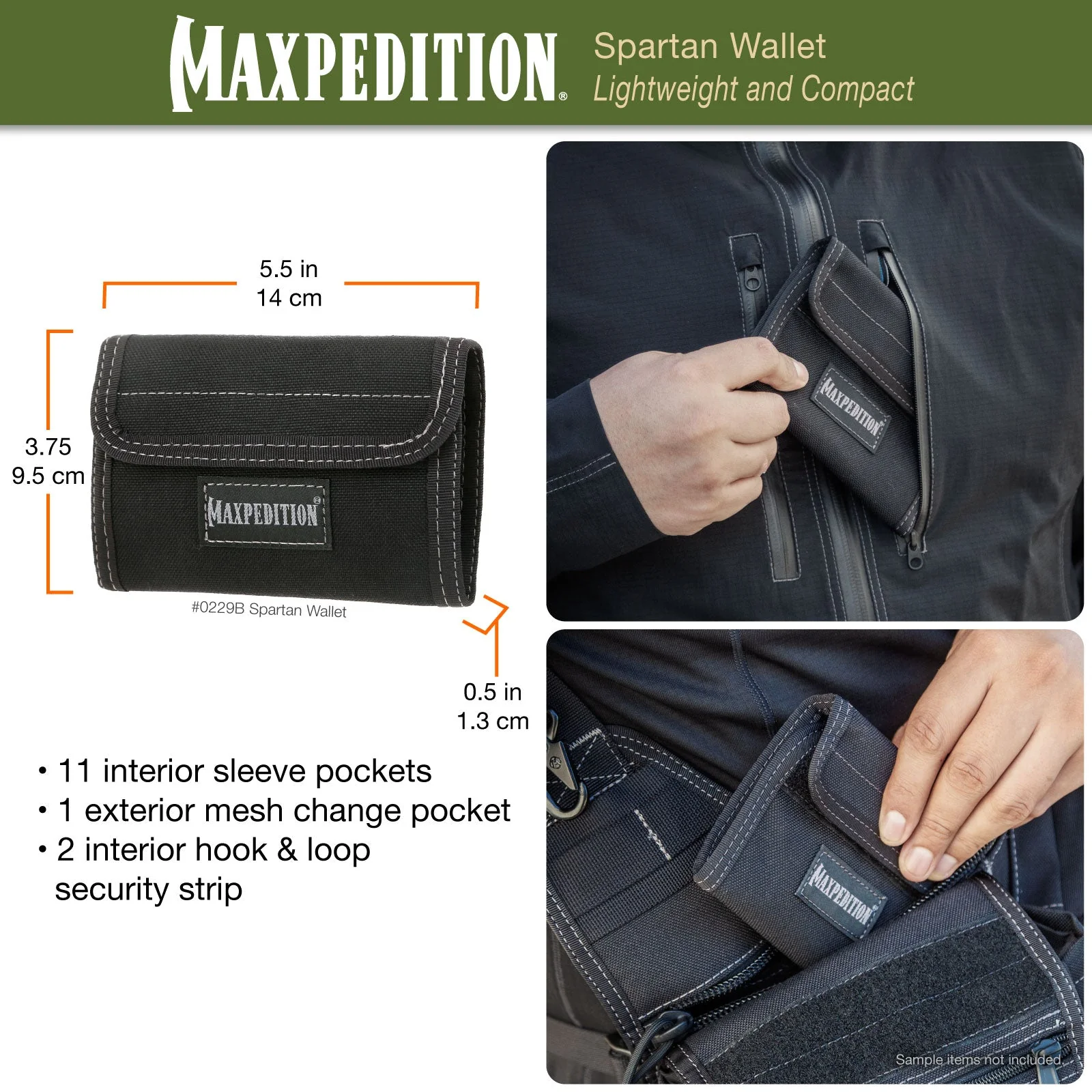 Spartan Wallet (Buy 1 Get 1 Free. Mix and Match in Multiples of 2. All Sales Final.) - Image 4