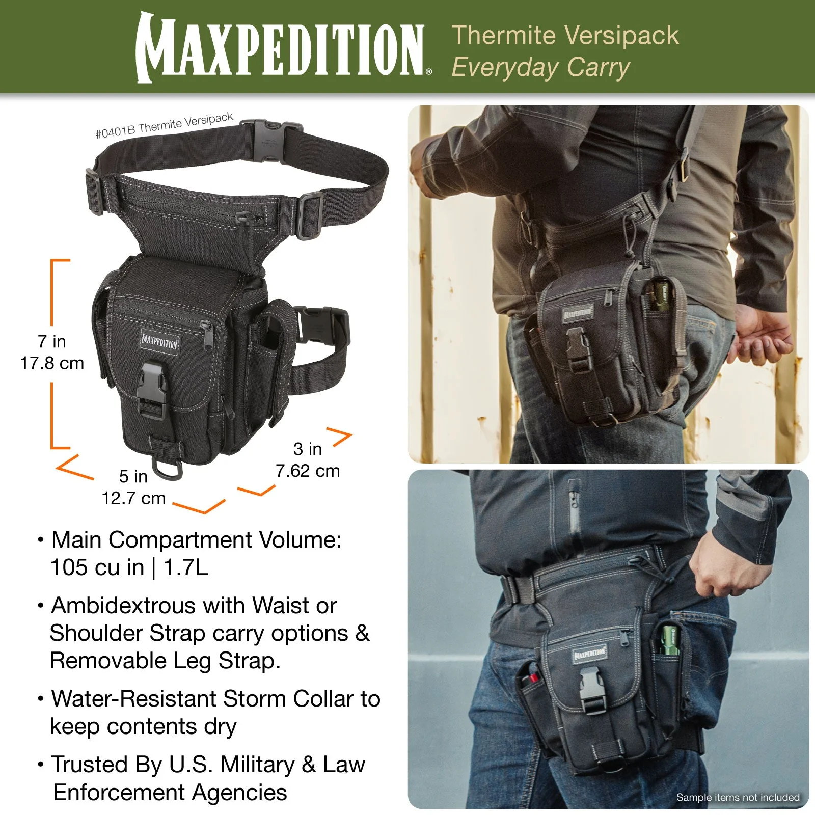 Thermite Versipack (Buy 1 Get 1 Free. Mix and Match in Multiples of 2. All Sales Final.) - Image 3