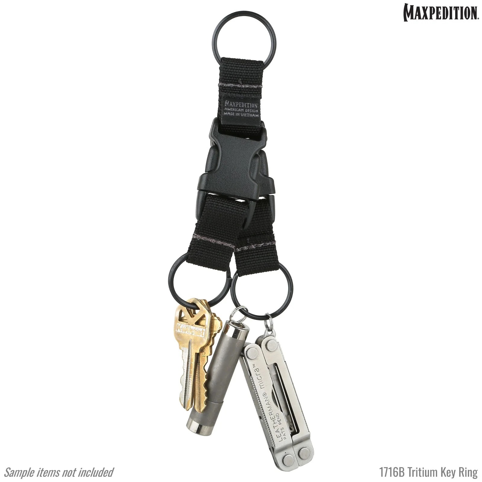 Tritium Key Ring (Buy 1 Get 1 Free. Mix and Match in Multiples of 2. All Sales Final.) - Image 7