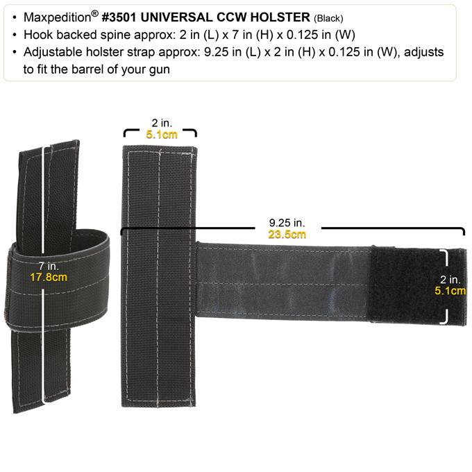 Universal CCW Holster (Black) - Image 8