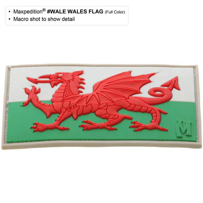 Wales Flag Morale Patch - Image 3